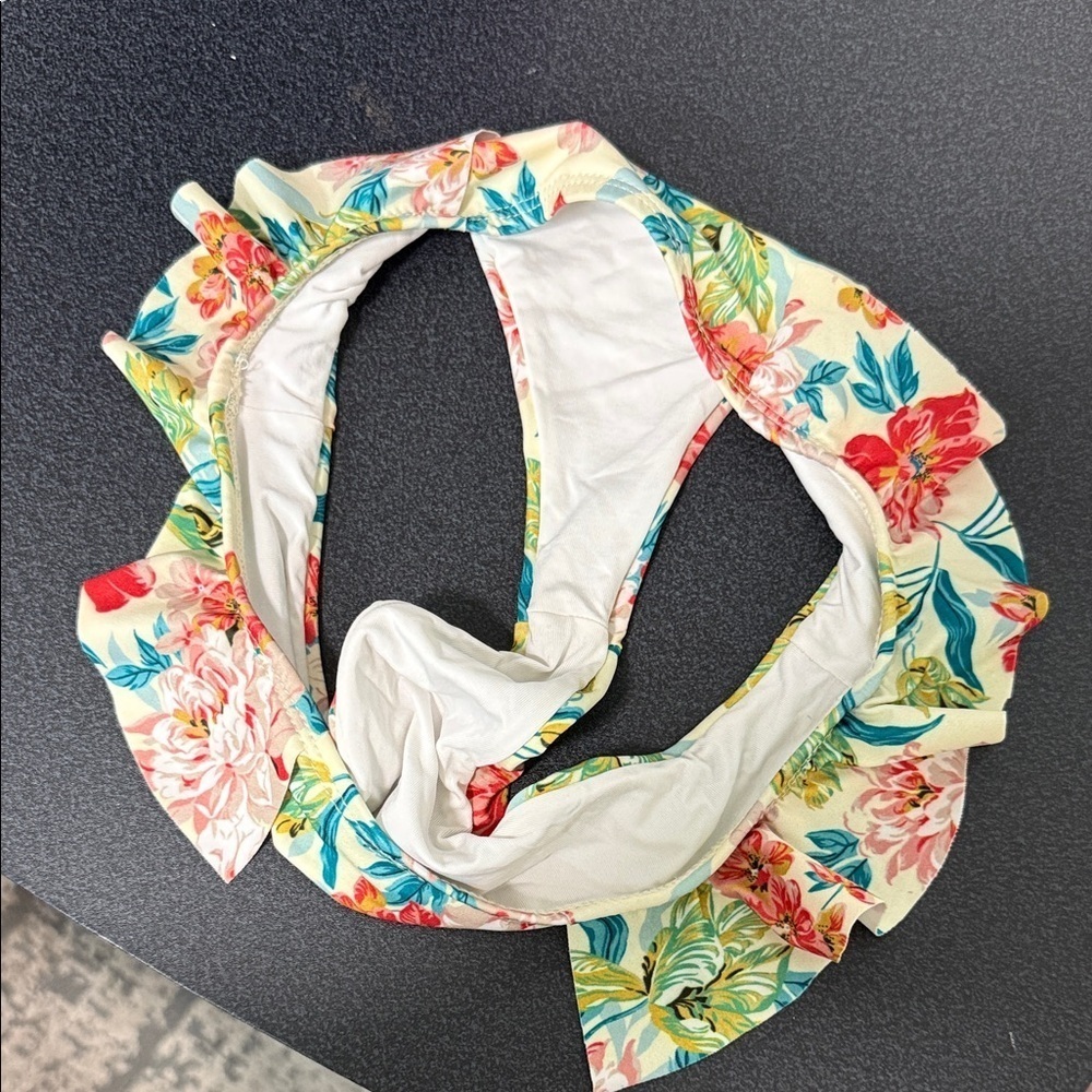 Volcom Floral Ruffle Bikini Bottom - Picture 2 of 2